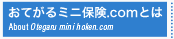 おてがるミニ保険.comとは